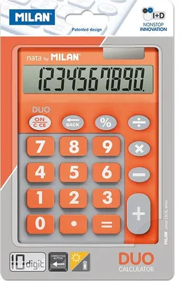 Produktbild von MILAN 10-stelliger Taschenrechner, orange