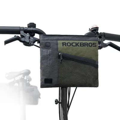 Produktbild von ROCKBROS Fahrrad Lenkertasche Reißfeste Fahrradtasche Vorne mit Schultergurt Kompatibel mit Faltrad 1,5L