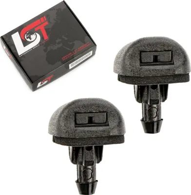 Produktbild von 2x Windschutzscheiben Waschwasser Spritzwasserdüse Set vorne für PEUGEOT 306 307