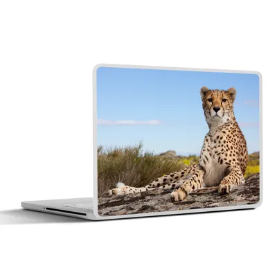 Produktbild von MuchoWow® Laptop Aufkleber Sticker Cover Leopard - Tiere - Natur 30x21 cm - Sticker für Laptop - Selbstklebend