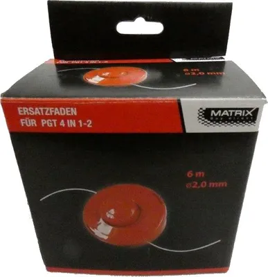 Produktbild von Matrix Ersatzteil Fadenspule komplett für Rasentrimmer PGT 4in1 -2 | 6m | 2,0mm