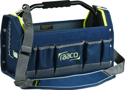 Immagine prodotto di Borsa porta attrezzi L.419xP.206xH.264mm tasche interne ed esterne in plastica dura