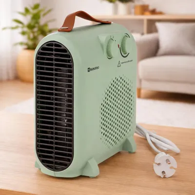 Productafbeelding van Compacte elektrische verwarming, 2000 W, 3 standen en regelbare thermostaat