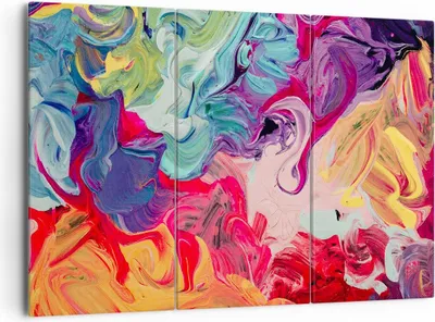Produktbild von Bild auf Leinwand - Leinwandbild - Abstraktion modern - 165x110cm - Wand Bild - Wanddeko - Leinwanddruck - Bilder - Kunstdruck - Wanddekoration - Leinwand bilder - Wandkunst - CE165x110-3877