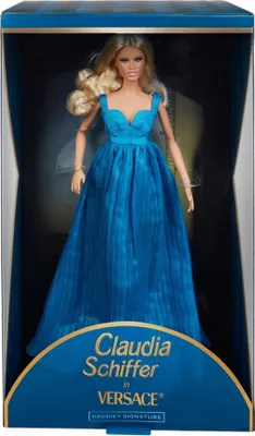 Immagine prodotto di Mattel - Bambola Barbie Signature Supermodel Claudia Schiffer con abito Versace