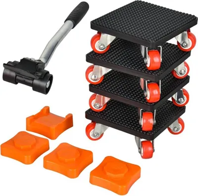 Produktbild von Möbeltransportroller-Set - Möbel einfach bewegen - Set von 4