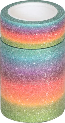 Produktbild von 6X Heyda 203584548 Dekoband, glitzernd