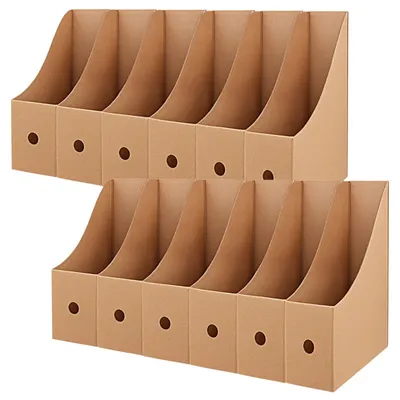 Produktbild von Set aus 12 Karton Aufbewahrungsboxen für Dokumente
