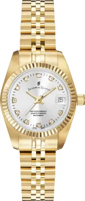 Produktbild von Jacques du Manoir Armbanduhr Date Inspiration White