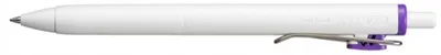 Produktbild von UNI ONE UMN-S-07 Gel-Tintenroller Lila Weiß Metallclip