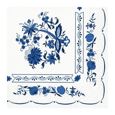 Produktbild von Servietten 33x33 cm - Zwiebelmuster