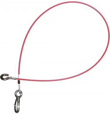 Image de Câble AL-KO Breakaway de 950 mm avec mousqueton et crochet de fixation