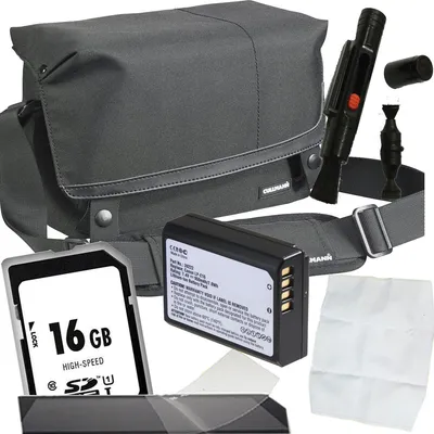 Produktbild von 1A PHOTO PORST Kamerazubehör-Set Sparset für Canon EOS 1100D und 2000D