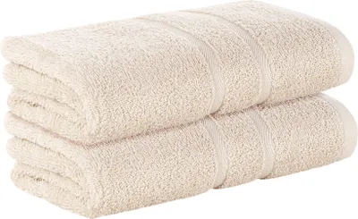 Obrázok produktu pre StickandShine, 2-dielna sada prémiových froté uterákov 50 x 100 cm v krémovej farbe, gramáž 500 g/m², 100 % bavlna