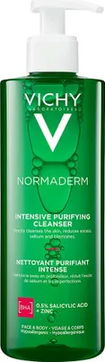 Produktbild von Vichy Normaderm Phytosolution Purifying Cleansing Gel, Unisex, ölige Haut, Problemhaut, 200 ml, Reinigend, Mattierend, Flasche, Aqua, coco-betaine, propanediol, peg-120 methyl glucose dioleate, sodium chloride, sodium cocoyl...