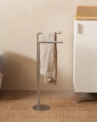 Immagine prodotto di Piantana portasciugamani in acciaio cromato KeyB