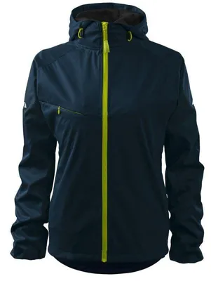 Image de Malfini - Veste softshell pour femmes, détails réfléchissants PP7044 (L) (bleu marine foncé)