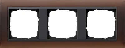 Produktbild von GIRA Event Opak - Anthrazit - Braun - Schraubenlos - 90 mm - 232,6 mm - 1,14 cm - 55 x 55 mm