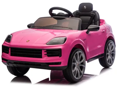 Produktbild von Porsche Cayenne - Kinder Elektroauto - 12V - mit Fernbedienung - Rosa