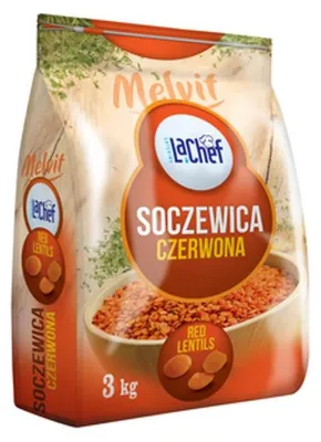 Obrázek produktu pro Červená čočka Melvit 3 kg