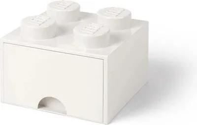 Image de LEGO Boîte à tiroirs DESK DRAWER 4 1 tiroir blanc