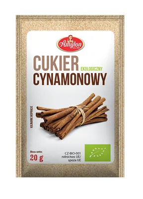 Obrázok produktu pre ŠKORICOVÝ CUKOR 20 g - AMYLON