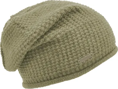 Seeberger Strick Headsock in grün