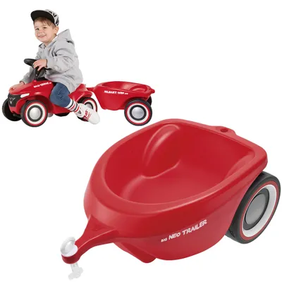 Immagine prodotto di Big Bobby Car Neo - Rimorchio da passeggio rosso