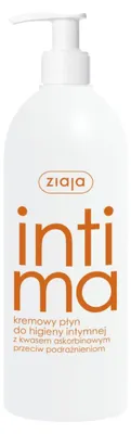 Obrázek produktu pro Ziaja Intima, płyn do higieny intymnej z kwasem askorbinowym, 500ml - Długi termin ważności!