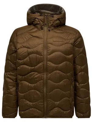 Produktbild von Peak Performance Herren Helium Down Hood Jacke Meadow Moss : S : braun Farbe: braun Größe: S