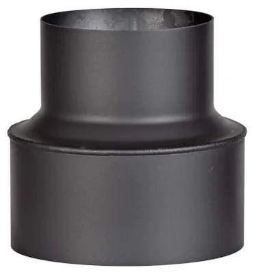 Image de FIREFIX R150/Ü3 : Réduction de 200 à 150 pour conduits de fumée de 2 mm d'épaisseur, finition noire