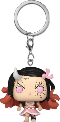 Obrázek produktu pro FUNKO POP! KEYCHAIN Nezuko Kamado, Kroužek na klíče, Vícebarevný, Vinyl, Demon Slayer, 102 mm, Krabice