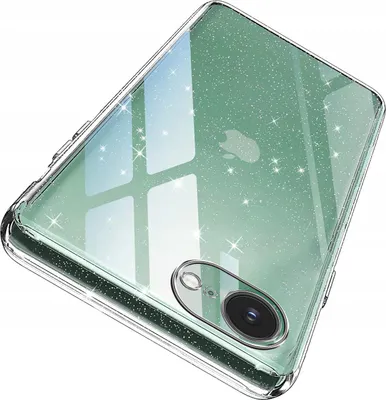 Zdjęcie produktu dla Etui do iPhone 16e SILICONE BROKAT CASE + SZKŁO 9H