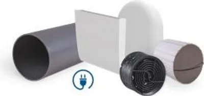 Produktbild von Pluggit iconVent 165 - Basis Komplettset - ICV165K