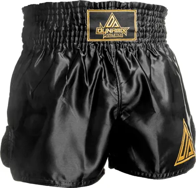 Produktbild von Dynamix Athletics Muay Thai Shorts Origin Schwarz/Gold(M)