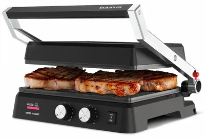 Sandwichgrill 2600W, 2-in-1, Antihaftbeschichtung, 29x23 cm