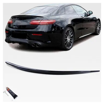 Produktbild von Heckspoiler Lippe Schwarz Glanz für Mercedes E-Klasse C238 Coupe ab 2016