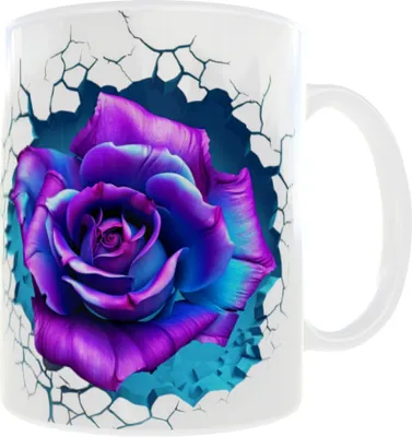 Produktbild von Becher Blumen Rosen 3D Liebe Frauentag Mum v9