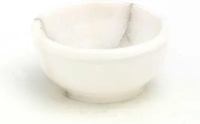 Produktbild von Speckstein-Räucherschälchen - weiß - Durchmesser ca. 5,5 cm