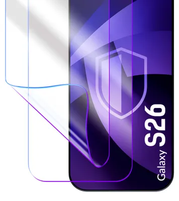 Zdjęcie produktu dla 3mk ARC+ Samsung Galaxy S26 Folia Ochronna 2 Sztuki Przezroczysta