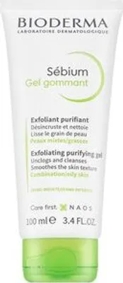 Produktbild von Bioderma Sébium Gel Gommant Exfoliating Purifying Gel Peelinggel für aknöse Gesichtshaut 100 ml