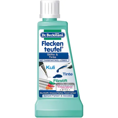 Produktbild von Dr. Beckmann Fleckenteufel Stifte und Tinte Flasche 50ml 3er Pack