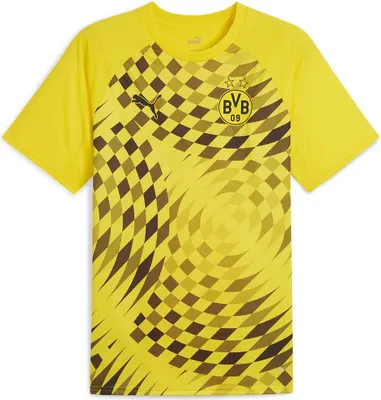 Produktbild von Puma Bvb Borussia Dortmund 23/24 Vor Dem Spiel Kurzarm-t-shirt Gelb L Gelb L
