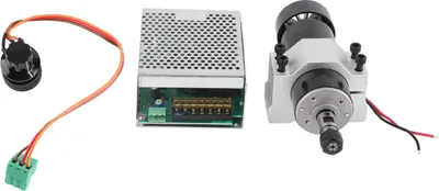 Produktbild von Luftgekühlter Spindelmotor-Drehzahlregler ER11-Vorrichtung für DIY-Gravurarbeiten, 12000 U/min, 500 W