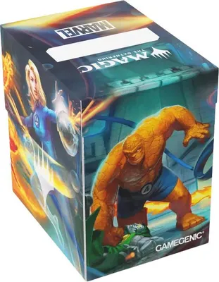 Zdjęcie produktu dla MTG Soft Dynacrate 100+ XL Fantastic Four Unleashed pudełko na talie