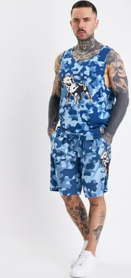 Obrázek produktu pro Pánské kraťasy Amstaff Attikus Swimshorts Camouflage - XL