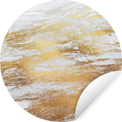Produktbild von MuchoWow® - Wand Kreis - Wand Bild - Foto Tapete - Selbstklebende - Wohnzimmerdekoration - Wand Dekoration - Kinderzimmer