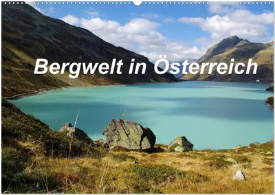 Produktbild von Bergwelt in Österreich (Wandkalender 2025 DIN A2 quer), CALVENDO Monatskalender