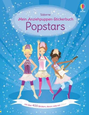 Obrázok produktu pre Mein Anziehpuppen-Stickerbuch: Popstars