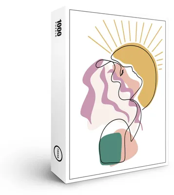 Produktbild von raxxa Premium-Puzzle "Two Faces", 1000 Teile